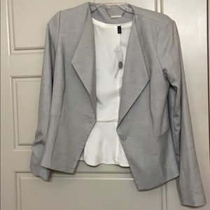 WHBM Grey blazer